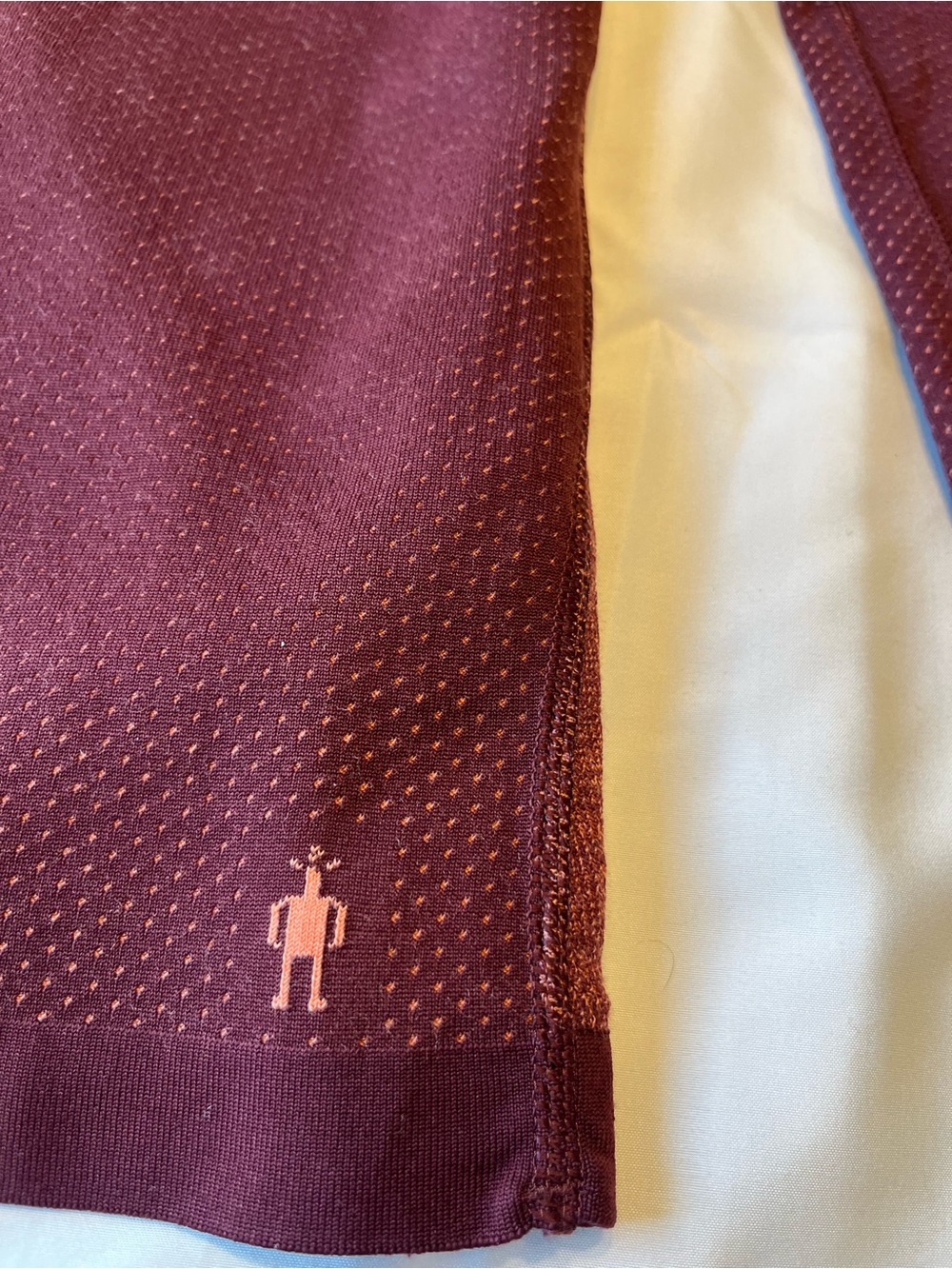 Smartwool Intraknit 250 Merino Wool Quarter Zip Base Layer Top M - Picture 5 of 12